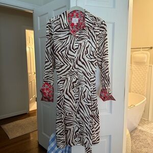 Animal print dress